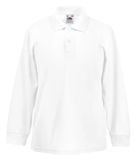 Kids 65/35 Long Sleeve Polo
