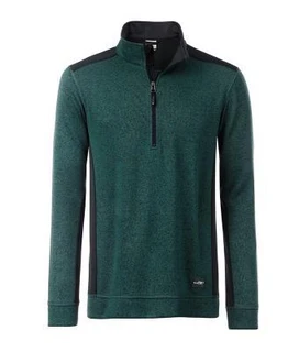 Men's Knitted Workwear Fleece Half-Zip 