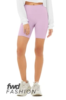 0814 Womens High Waist Biker Short