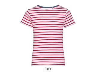 Kid's round neck striped T-shirt 