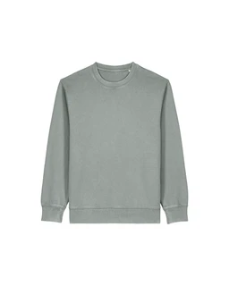 Unisex medium fit garment dyed crew neck sweatshirt Matcher Vintage