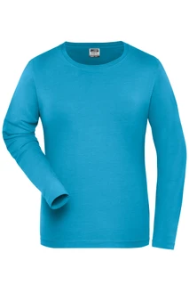 Ladies' BIO Stretch-Longsleeve Work - SOLID