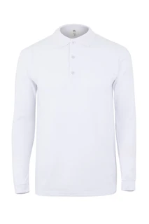 Clifton long sleeve unisex polo
