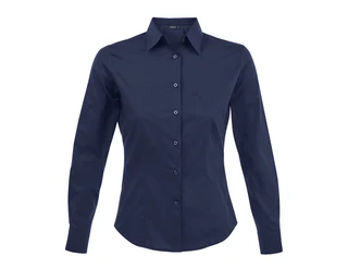 Long sleeve stretch Women's shirt 