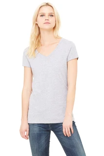 6005 Women's Jersey Short Sleeve V-neck Tee