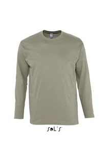 Men's round neck long sleeve T-shirt 