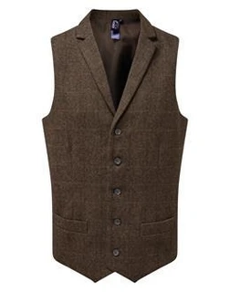 Men's Herringbone Waistcoat