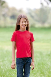 Junior Tagless® Crew Neck T Organic