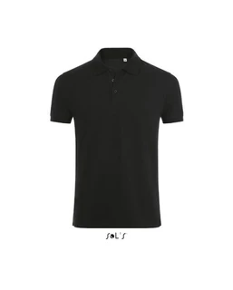 Men's cotton-elastane polo shirt  