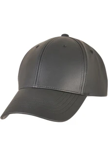 Synthetic Leather Alpha Shape Dad Cap