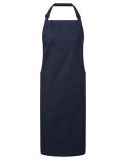 Recycled Polyester & Cotton Bib Apron, Fairtrade, & Organic Certified